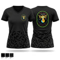 Haz Mat 2 Environmental Fire Rescue Foundation Women's Short Sleeve V-neck Shirt - 1
