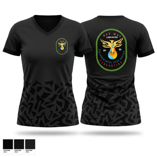 Womens Short Sleeve Vneck Shirt, Haz Mat 2 Environmental Fire Rescue Foundation, , Teamtime, Team time, sublimation, custom sports apparel, team uniforms, spirit wear, spiritwear, sports uniforms, custom shirts, team store, custom team store, fundraiser sports, apparel fundraiser