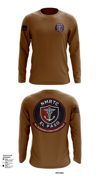 Long Sleeve Performance Shirt, NMRTC El Paso, , Teamtime, Team time, sublimation, custom sports apparel, team uniforms, spirit wear, spiritwear, sports uniforms, custom shirts, team store, custom team store, fundraiser sports, apparel fundraiser
