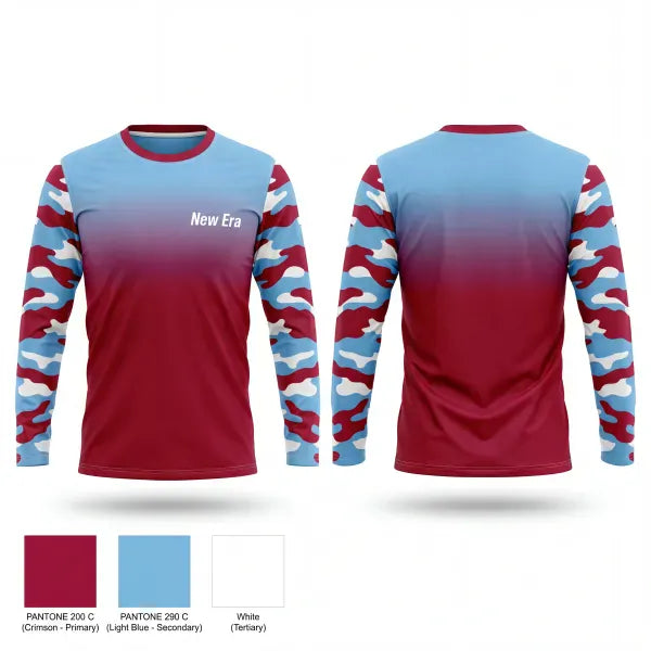 Long Sleeve Performance Shirt, New Era, Baseball, Teamtime, Team time, sublimation, custom sports apparel, team uniforms, spirit wear, spiritwear, sports uniforms, custom shirts, team store, custom team store, fundraiser sports, apparel fundraiser