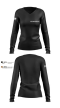 1st BN 515th RTI 17257625 Women's Long Sleeve V-neck Shirt - 2