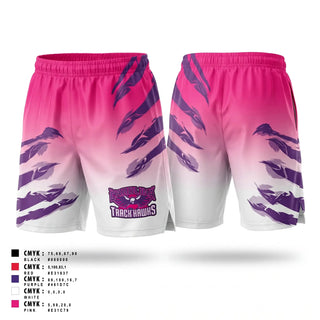 Track Shorts, Carolina Track Hawks, Track & Field, Teamtime, Team time, sublimation, custom sports apparel, team uniforms, spirit wear, spiritwear, sports uniforms, custom shirts, team store, custom team store, fundraiser sports, apparel fundraiser