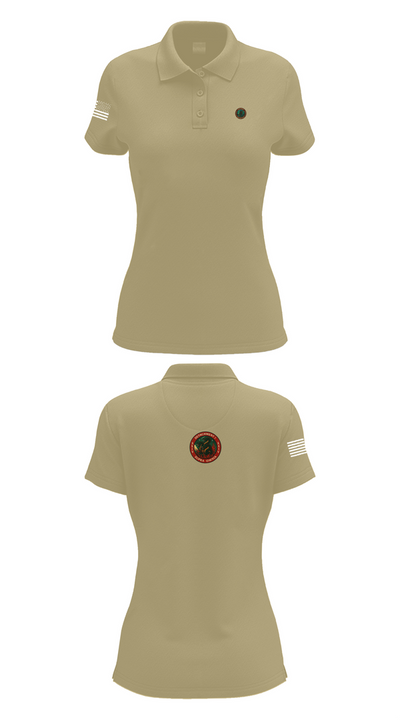 Detachment 1, 24th MDSB 49802931 Women's Short Sleeve Performance Polo  - 95