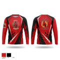 Shaw Cardinals Long Sleeve Performance Shirt 1
