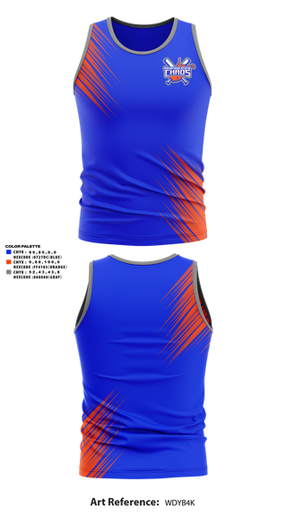 Tank Top, Mountain State Chaos, Softball, Teamtime, Team time, sublimation, custom sports apparel, team uniforms, spirit wear, spiritwear, sports uniforms, custom shirts, team store, custom team store, fundraiser sports, apparel fundraiser