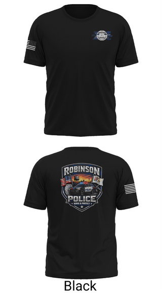 Short Sleeve Performance Shirt, Robinson Police Department, Police, Teamtime, Team time, sublimation, custom sports apparel, team uniforms, spirit wear, spiritwear, sports uniforms, custom shirts, team store, custom team store, fundraiser sports, apparel fundraiser