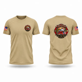 Short Sleeve Performance Shirt, Holstein fire and ems, Fire Department, Teamtime, Team time, sublimation, custom sports apparel, team uniforms, spirit wear, spiritwear, sports uniforms, custom shirts, team store, custom team store, fundraiser sports, apparel fundraiser