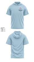 Sebastopol Little League 29313741 Short Sleeve Performance Shirt with hood - 3