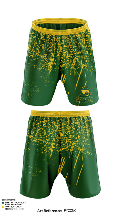 Lecanto High School Golf 27618736 Athletic Shorts With Pockets - 1