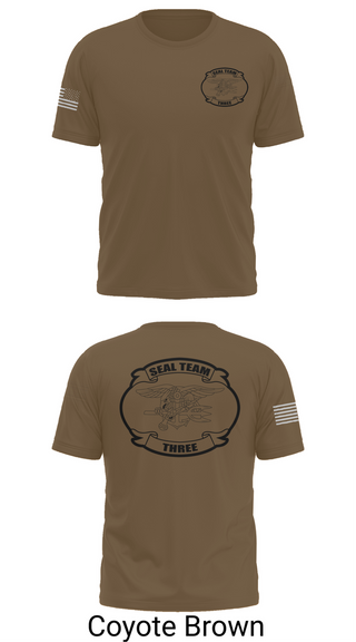Old School Cotton Feel Shirt, SEAL team 3, Navy, Teamtime, Team time, sublimation, custom sports apparel, team uniforms, spirit wear, spiritwear, sports uniforms, custom shirts, team store, custom team store, fundraiser sports, apparel fundraiser