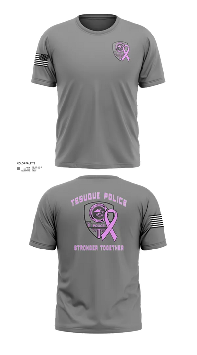 Tesuque Police Dept 47912639 Short Sleeve Performance Shirt - 22