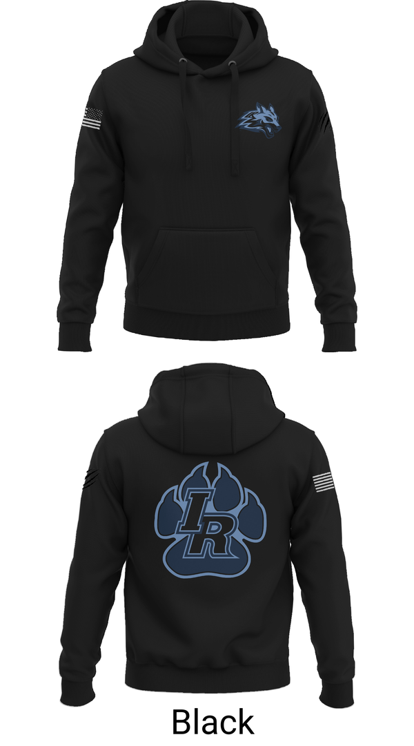 Hoodie, Indian River Wolves, Wrestling, Teamtime, Team time, sublimation, custom sports apparel, team uniforms, spirit wear, spiritwear, sports uniforms, custom shirts, team store, custom team store, fundraiser sports, apparel fundraiser