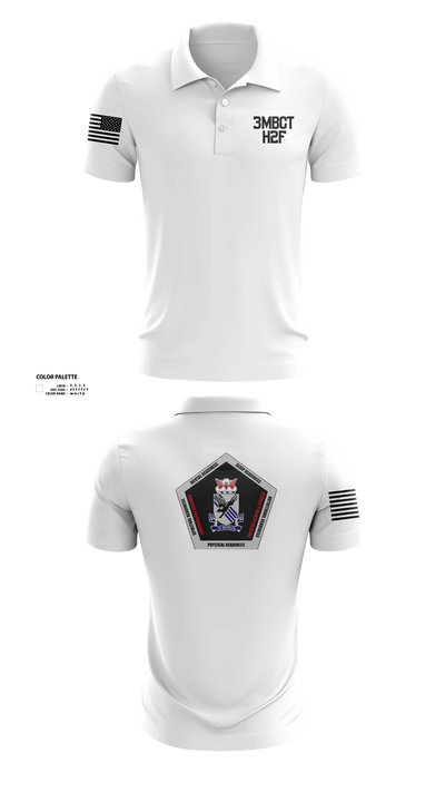 3BCT H2F 56762054 Short Sleeve Performance Polo - 9