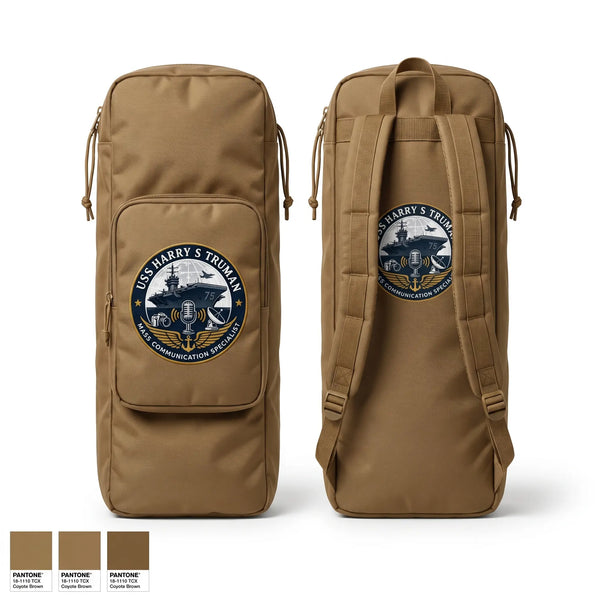 Gear Bag, CVN75 Media, Navy, Teamtime, Team time, sublimation, custom sports apparel, team uniforms, spirit wear, spiritwear, sports uniforms, custom shirts, team store, custom team store, fundraiser sports, apparel fundraiser