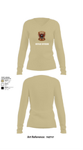 Repair division 53325432 Women's Long Sleeve V-neck Shirt - 78