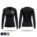Fort Walton Beach Police Department 16599303 Women's Long Sleeve V-neck Shirt - 1