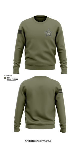 Crew Neck Sweatshirt, Walker county sheriffs office, Police, Teamtime, Team time, sublimation, custom sports apparel, team uniforms, spirit wear, spiritwear, sports uniforms, custom shirts, team store, custom team store, fundraiser sports, apparel fundraiser