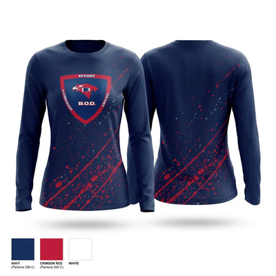 Benjamin O. Davis High School Soccer Long Sleeve Performance Shirt 1