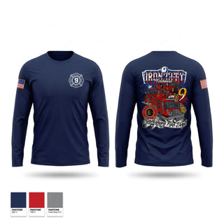 Long Sleeve Performance Shirt, Blacksburg Fire, Fire Department, Teamtime, Team time, sublimation, custom sports apparel, team uniforms, spirit wear, spiritwear, sports uniforms, custom shirts, team store, custom team store, fundraiser sports, apparel fundraiser