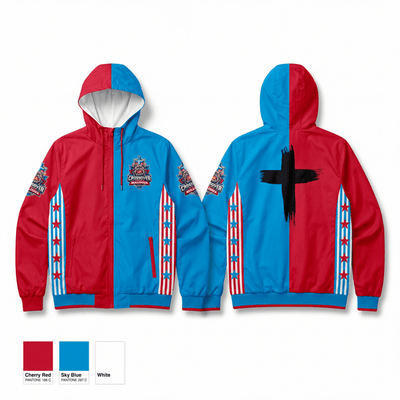 Crossover Hoops Bulldogs 90046345 Windbreaker - 1