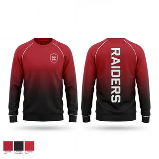 Crew Neck Sweatshirt, North Cross School, Cross Country, Teamtime, Team time, sublimation, custom sports apparel, team uniforms, spirit wear, spiritwear, sports uniforms, custom shirts, team store, custom team store, fundraiser sports, apparel fundraiser