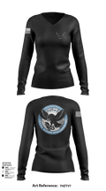 Critical Incident Intelligence Unit 55950160 Women's Long Sleeve V-neck Shirt - 102