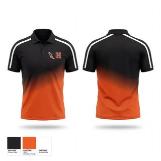 Short Sleeve Performance Polo, Hastings Tigers, Track & Field, Teamtime, Team time, sublimation, custom sports apparel, team uniforms, spirit wear, spiritwear, sports uniforms, custom shirts, team store, custom team store, fundraiser sports, apparel fundraiser