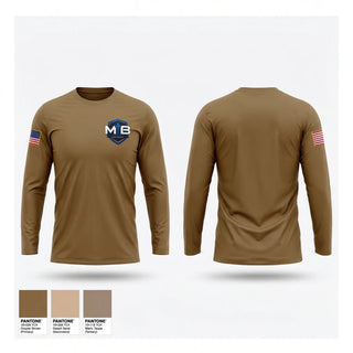Long Sleeve Performance Shirt, Men In Blue, Police, Teamtime, Team time, sublimation, custom sports apparel, team uniforms, spirit wear, spiritwear, sports uniforms, custom shirts, team store, custom team store, fundraiser sports, apparel fundraiser