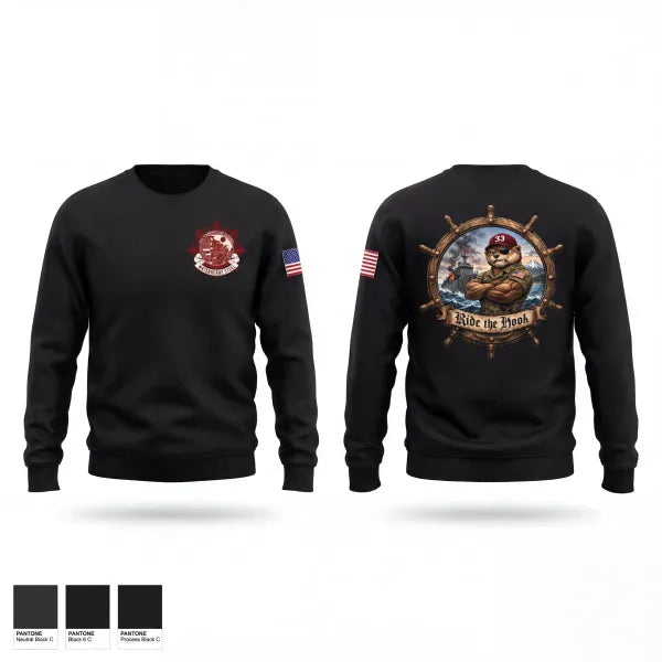 Crew Neck Sweatshirt, 5th Transportation Company, Army, Teamtime, Team time, sublimation, custom sports apparel, team uniforms, spirit wear, spiritwear, sports uniforms, custom shirts, team store, custom team store, fundraiser sports, apparel fundraiser