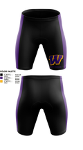 Wilson High School Wrestling 62815969 Men's Compression Shorts - 1