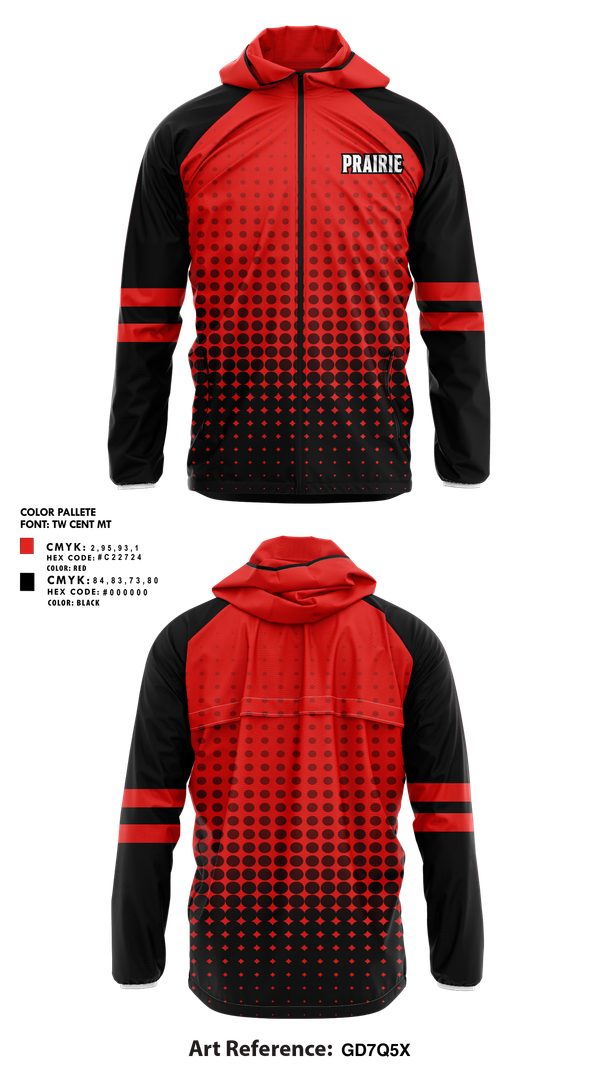 Windbreaker, Clinton Prairie High School Dance, Spirit Store, Teamtime, Team time, sublimation, custom sports apparel, team uniforms, spirit wear, spiritwear, sports uniforms, custom shirts, team store, custom team store, fundraiser sports, apparel fundraiser