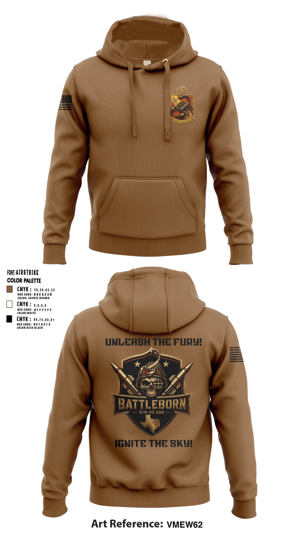 Hoodie, Battleborn, Army, Teamtime, Team time, sublimation, custom sports apparel, team uniforms, spirit wear, spiritwear, sports uniforms, custom shirts, team store, custom team store, fundraiser sports, apparel fundraiser