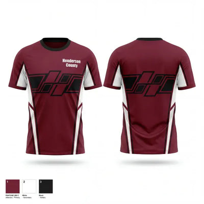 Henderson County 21549541 Short Sleeve Performance Shirt - 1