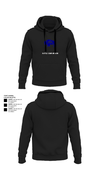 Hoodie, Battle company 1-17IN, Army, Teamtime, Team time, sublimation, custom sports apparel, team uniforms, spirit wear, spiritwear, sports uniforms, custom shirts, team store, custom team store, fundraiser sports, apparel fundraiser