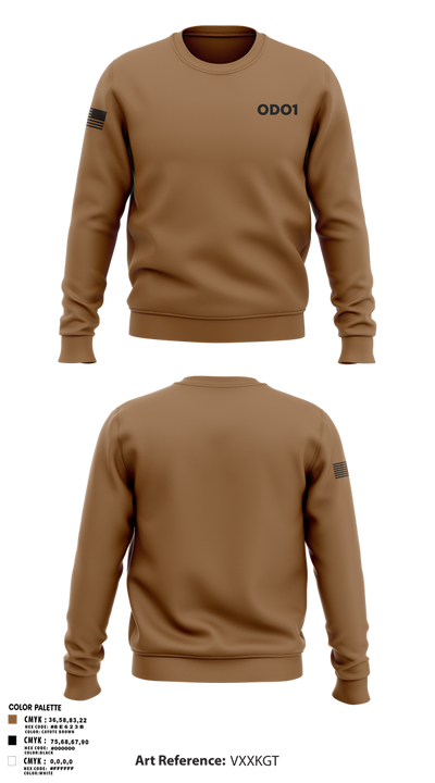 ODO1 96480640 Crew Neck Sweatshirt - 1