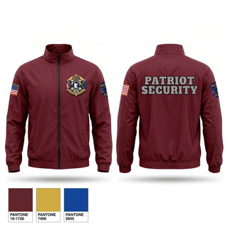 Windbreaker, PATRIOT SECURITY, Police, Teamtime, Team time, sublimation, custom sports apparel, team uniforms, spirit wear, spiritwear, sports uniforms, custom shirts, team store, custom team store, fundraiser sports, apparel fundraiser