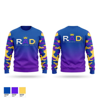 Crew Neck Sweatshirt, Royal Artistry Dance, Spirit Store, Teamtime, Team time, sublimation, custom sports apparel, team uniforms, spirit wear, spiritwear, sports uniforms, custom shirts, team store, custom team store, fundraiser sports, apparel fundraiser