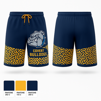 Covert Bulldogs 6001888 Athletic Shorts With Pockets - 2