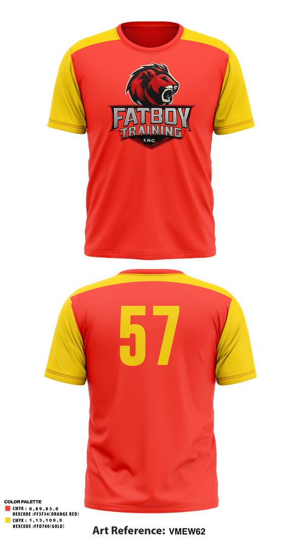 Short Sleeve Performance Shirt, FATBOY TRAINING Inc.      #57, Baseball, Teamtime, Team time, sublimation, custom sports apparel, team uniforms, spirit wear, spiritwear, sports uniforms, custom shirts, team store, custom team store, fundraiser sports, apparel fundraiser