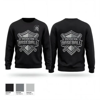 Crew Neck Sweatshirt, Toluca Baseball, Baseball, Teamtime, Team time, sublimation, custom sports apparel, team uniforms, spirit wear, spiritwear, sports uniforms, custom shirts, team store, custom team store, fundraiser sports, apparel fundraiser