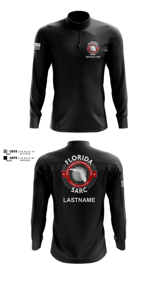 Quarter Zip Jacket, Florida State Animal Response Coalition, , Teamtime, Team time, sublimation, custom sports apparel, team uniforms, spirit wear, spiritwear, sports uniforms, custom shirts, team store, custom team store, fundraiser sports, apparel fundraiser