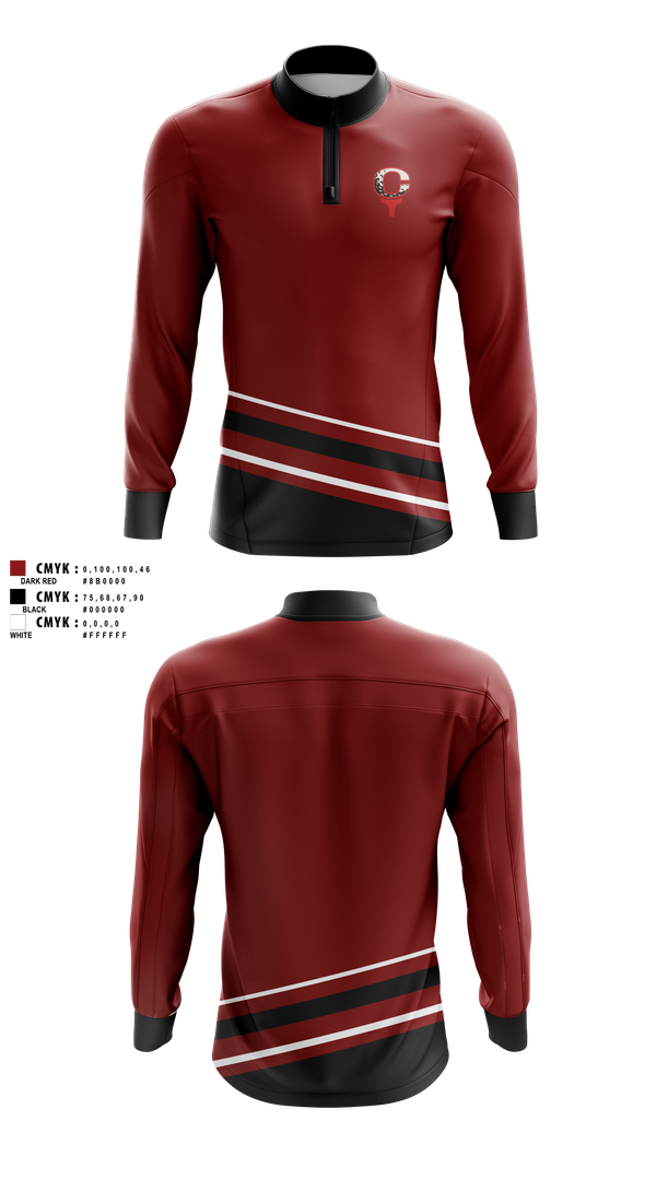 Quarter Zip Jacket, Kings, Golf, Teamtime, Team time, sublimation, custom sports apparel, team uniforms, spirit wear, spiritwear, sports uniforms, custom shirts, team store, custom team store, fundraiser sports, apparel fundraiser