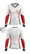 Grantsville Girls Soccer 58170846 Women's Long Sleeve V-neck Shirt - 3