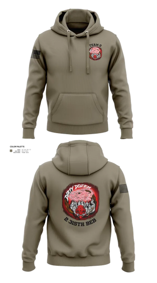 Hoodie, Dirty Dozen, , Teamtime, Team time, sublimation, custom sports apparel, team uniforms, spirit wear, spiritwear, sports uniforms, custom shirts, team store, custom team store, fundraiser sports, apparel fundraiser