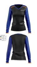 Legends 62372471 Women's Long Sleeve V-neck Shirt - 1