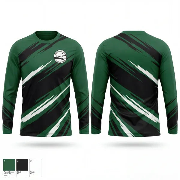 Long Sleeve Performance Shirt, Portland City Futsal Club, Men's Soccer, Teamtime, Team time, sublimation, custom sports apparel, team uniforms, spirit wear, spiritwear, sports uniforms, custom shirts, team store, custom team store, fundraiser sports, apparel fundraiser
