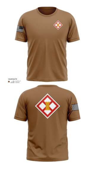 Old School Cotton Feel Shirt, 683rd ENG DET, , Teamtime, Team time, sublimation, custom sports apparel, team uniforms, spirit wear, spiritwear, sports uniforms, custom shirts, team store, custom team store, fundraiser sports, apparel fundraiser