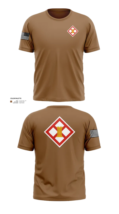 683rd ENG DET 75915618 Old School Cotton Feel Shirt - 20