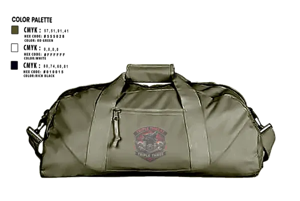 Duffle Bag, 333rd Engineer Detachment, Army, Teamtime, Team time, sublimation, custom sports apparel, team uniforms, spirit wear, spiritwear, sports uniforms, custom shirts, team store, custom team store, fundraiser sports, apparel fundraiser