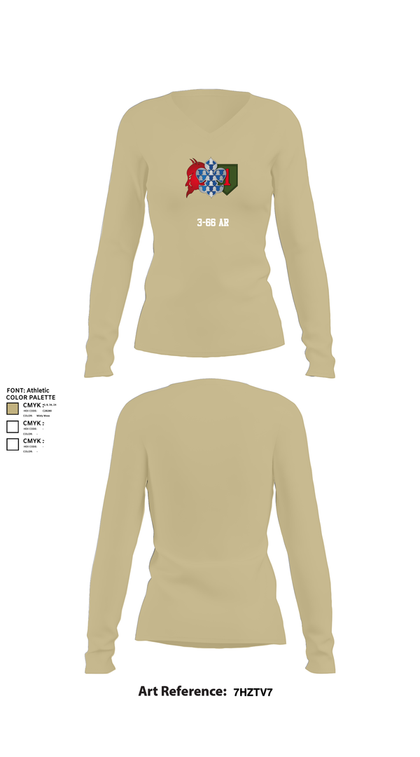 Womens Long Sleeve Vneck Shirt, 3-66 AR, , Teamtime, Team time, sublimation, custom sports apparel, team uniforms, spirit wear, spiritwear, sports uniforms, custom shirts, team store, custom team store, fundraiser sports, apparel fundraiser